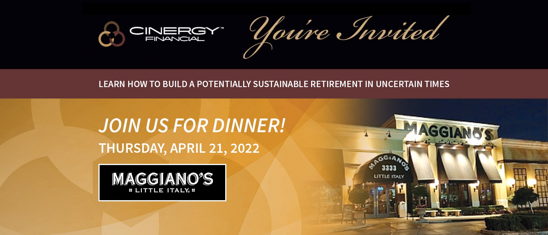 Event cinergy financial literacy maggianos 04-21-22