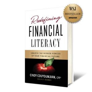 Redefining Financial Literacy hardcover seal